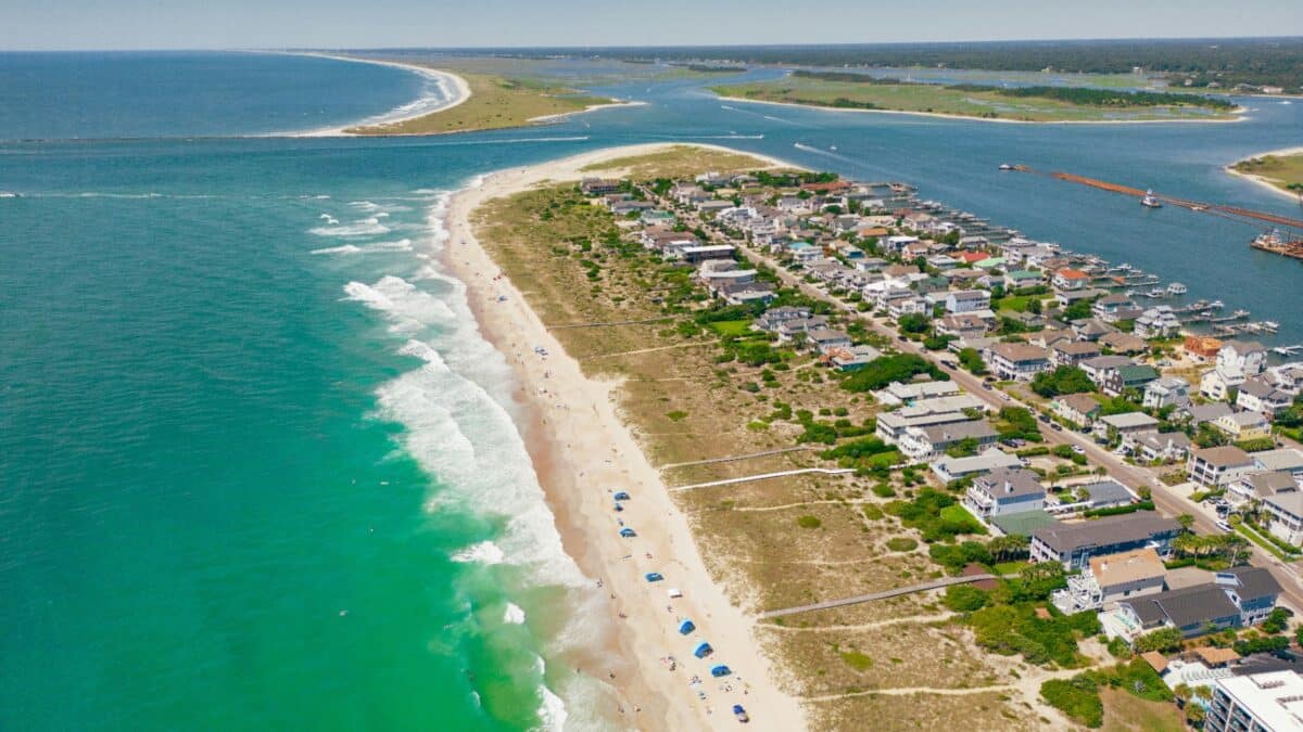 Shutters on the Banks - Aerial