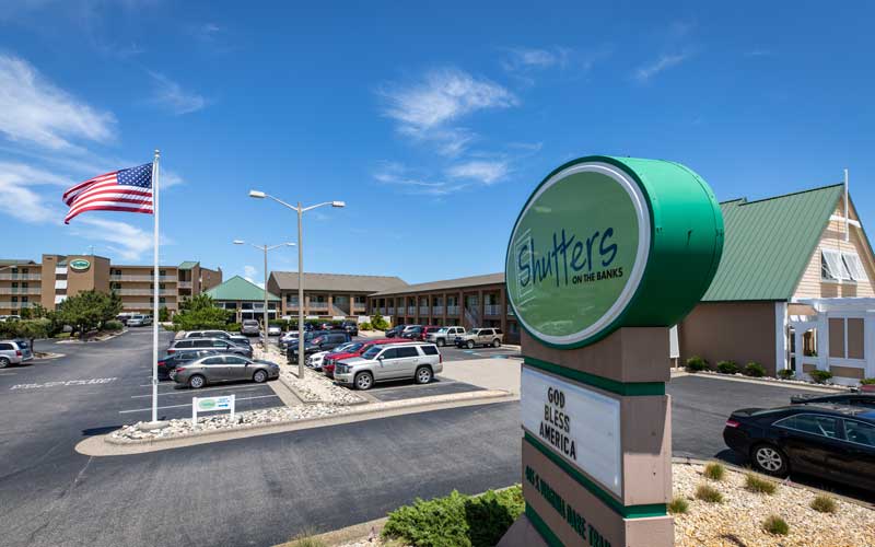 Shutters on the Banks - Exterior