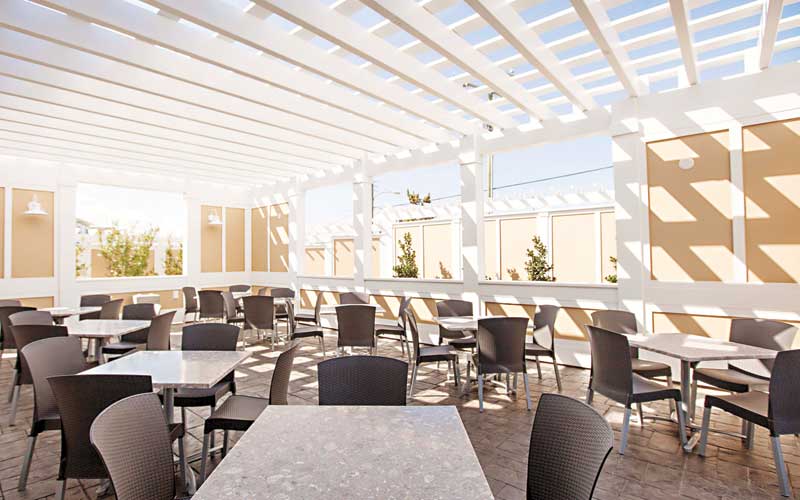 Shutters on the Banks - Terrace